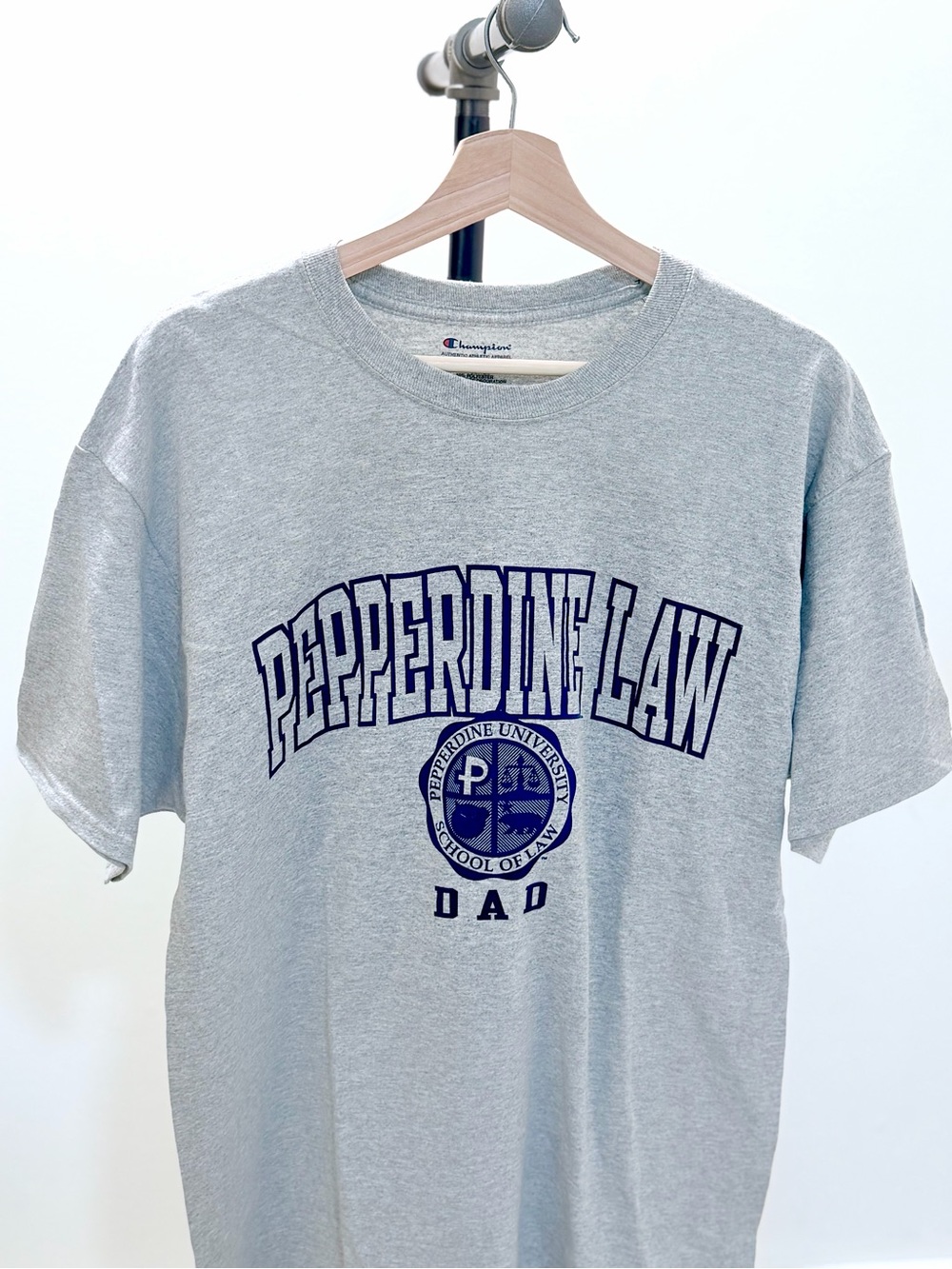 Champion Gray Pepperdine Law 'Dad' Alumni Tee - Picture 2 of 2